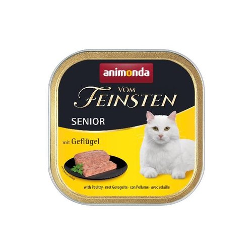 Vom Feinsten Feinsten Cat Senior Gevogel. 100 gr.