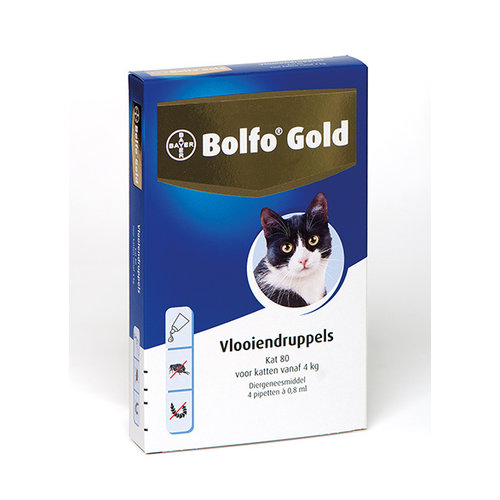Bolfo Bolfo Gold Kat 80 > 4 Pipet 1 st.