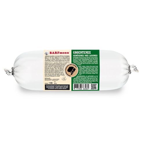 BARFmenu BARFmenu Hond Groentemix 1 kg.