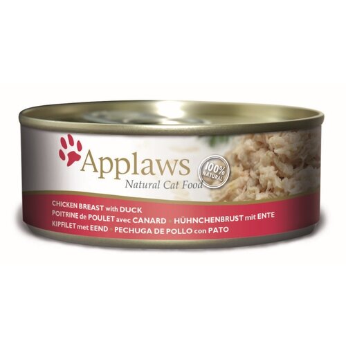 Applaws Hond & Kat Applaws Blik Cat Chickenbreast with Duck 156 gr.
