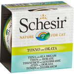 Schesir Schesir Cat Broth Tuna & Sea Bream 70 gr.