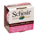 Schesir Schesir Cat Nat. Brine Rice Tuna & Chicken 85 gr.