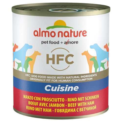 Almo Nature AN Dog Beef+Ham 290 gr.
