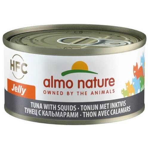 Almo Nature AN Tonijn met Inktvis 70 gr.