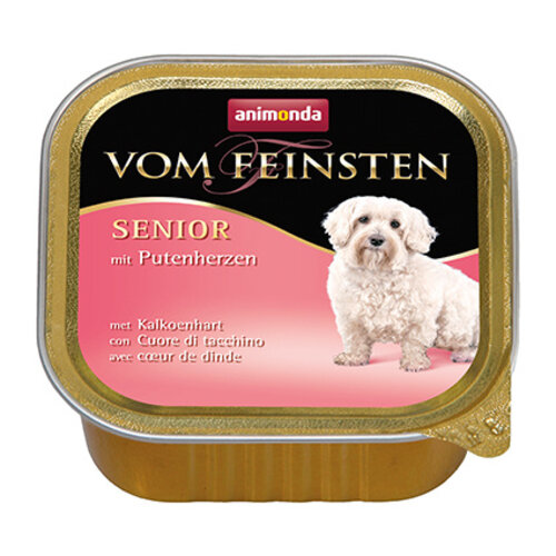 Vom Feinsten Feinsten Dog Senior Kalkoenhart 150 gr.