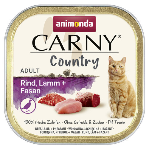 Carny Carny Country Rund/Lam/Fazant 100 gr.