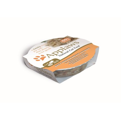 Applaws Hond & Kat Applaws Cat Pots Juicy Chicken & Duck   60 gr.