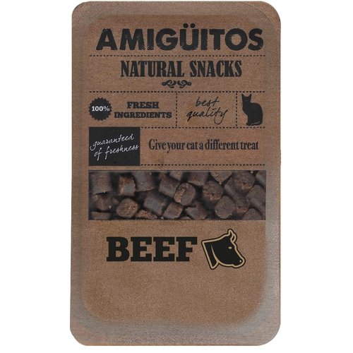 Amiguitos Amiguitos Catsnack Beef 100 gr.