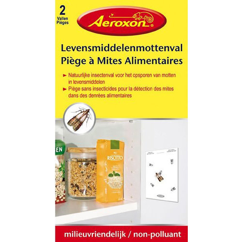 Mottenval Aeroxon Levensmiddelenmotten 2 st.