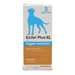 No Worm No Worm Exitel Hond XL 2 tab.