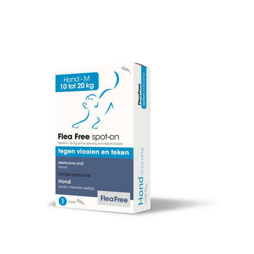 Emax Flea Free Spot On Hond M 1 pip. 10 - 20 kg