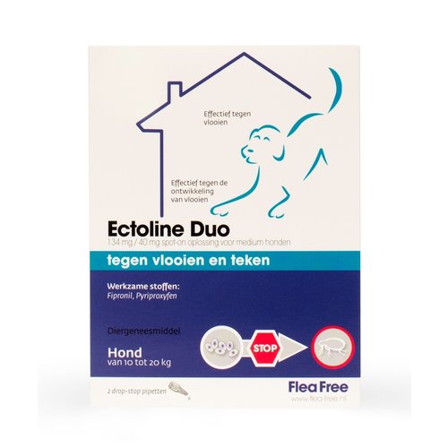 Emax Flea Free Spot On Combo Hond 10-20kg 2 pip. 10 - 20 kg