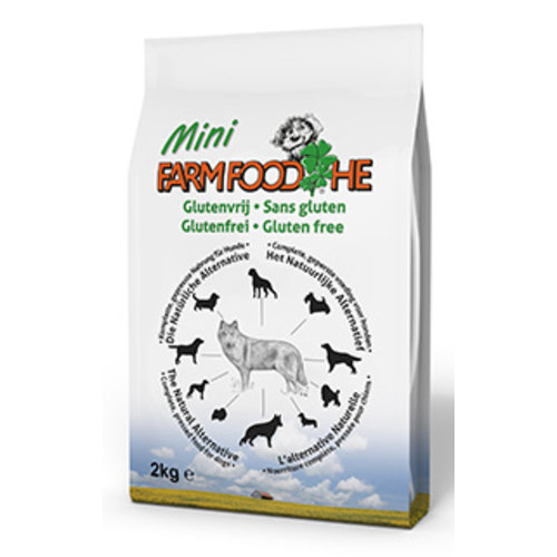 Farm Food Farm Food HE Glutenvrij Mini 2 kg.