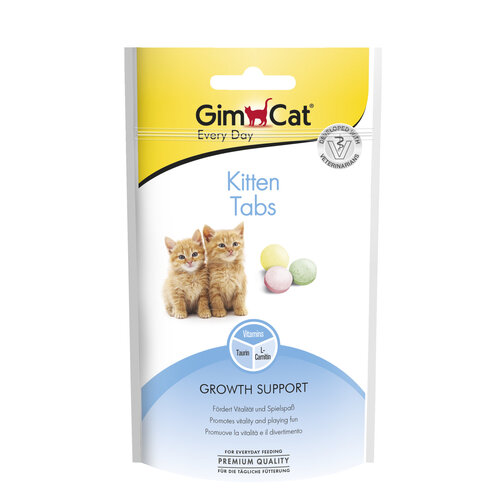 GimCat GimCat Kitten Tabs 40 gr.