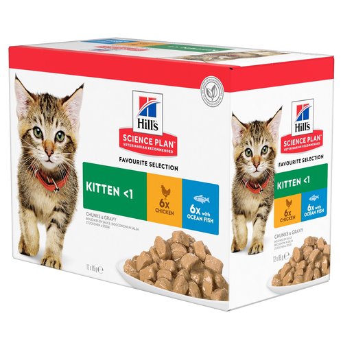 Hills Hills Feline Pouch MP Kitten Classic 12x85 gr.