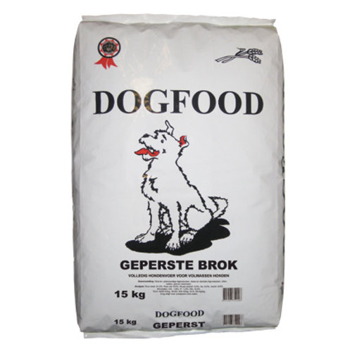 Dogfood Dogfood Geperste brok 15 kg.