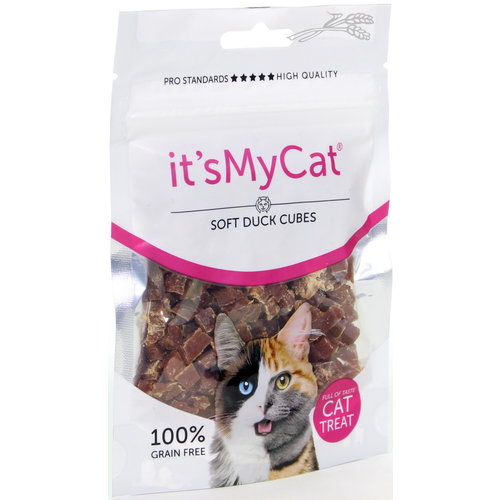 it's My Cat it's My Cat Treat Duck Soft Cubes 50 gr.