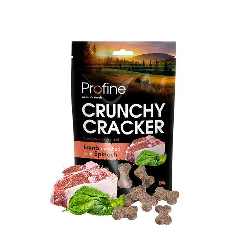 Profine PF Crunchy Cracker Lamb & Spinach 150 gr.