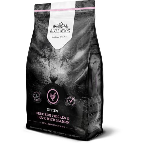 Riverwood RW Kitten Chicken & Duck With Salmon 6 kg.