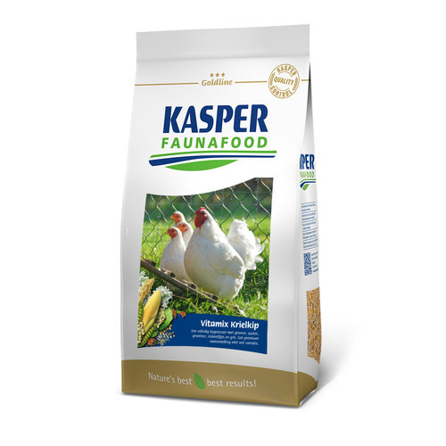Kasper Fauna Food Goldline Vitamix Krielkip KF 3 kg.