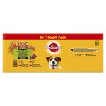 Pedigree Ped.Pouch Adult MP Rund & Groenten  80x100 gr.