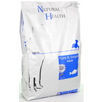 Natural Health Voer NH Dog Fish & Rice 7,5 kg.