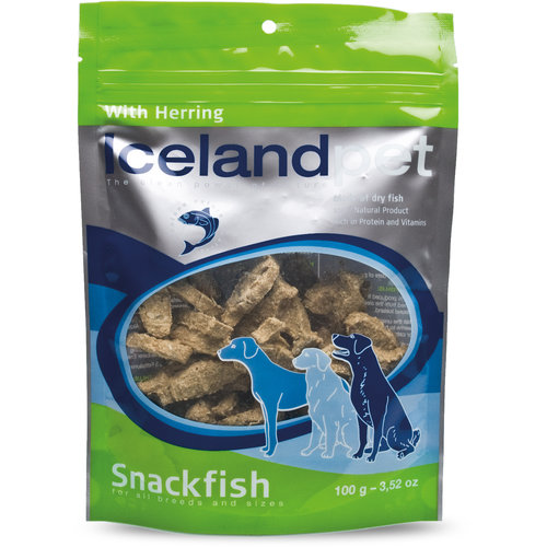 Icelandpet Icelandpet Dog Snack Herring 100 gr.