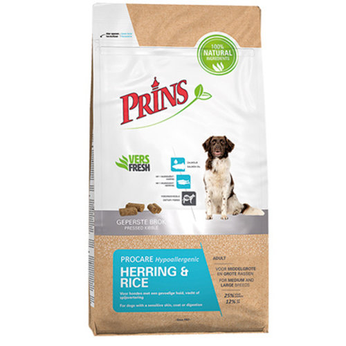 Prins Prins ProCare Herring & Rice 3 kg.