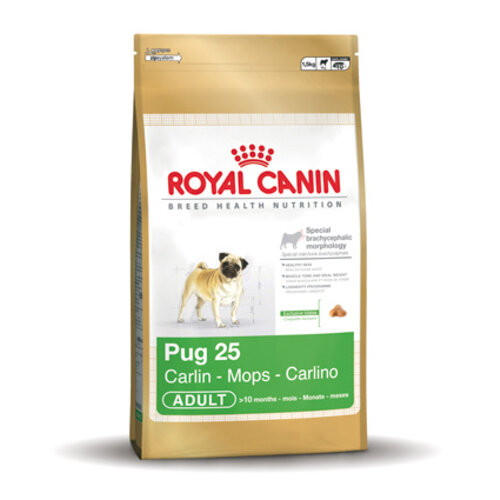 Royal Canin Pug (mopshond) 25 Adult 3 kg.