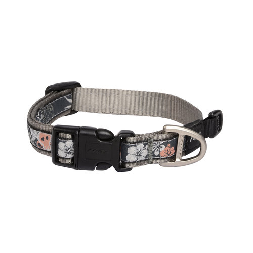 Rogz Beltz Fancy Dress Halsband M Coral Island-Silver 1 st. Medium