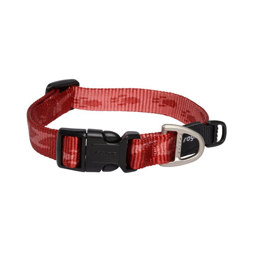 Rogz Beltz Alpinist Halsband M Rood 1 st. Medium