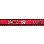 Rogz Beltz Fancy Dress Slipband XL Red Bone 1 st. Extra Large