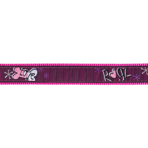 Rogz Beltz Fancy Dress Slipband L Pink Love 1 st. Large