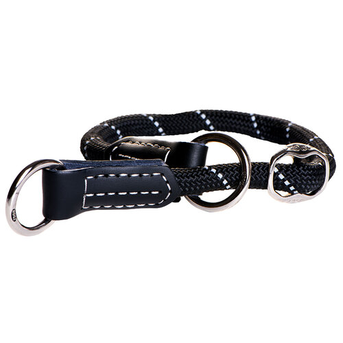 Rogz Beltz Rope Slipband M Zwart (Dun 35cm) 1 st. 35 cm