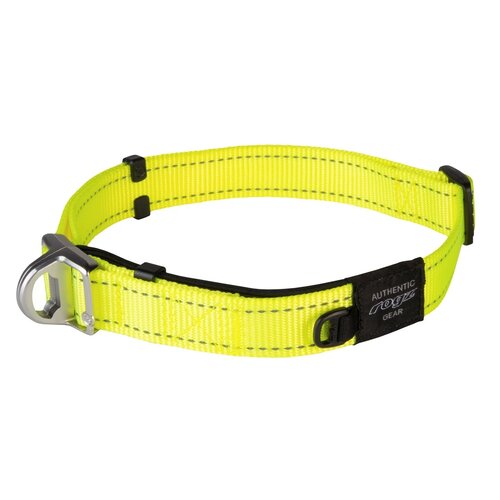 Rogz Beltz Utility Safety Halsband XL Geel 1 st. Extra Large