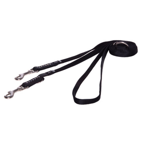 Rogz Beltz Lapz Luna MultiLijn XS Zwart  1 st. Extra Small