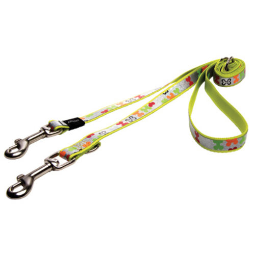 Rogz Beltz Lapz Trendy MultiLijn M Multi Bone 1 st. Medium