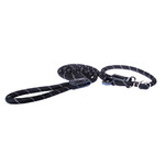 Rogz Beltz Rope JachtLijn M Zwart 1 st. Medium