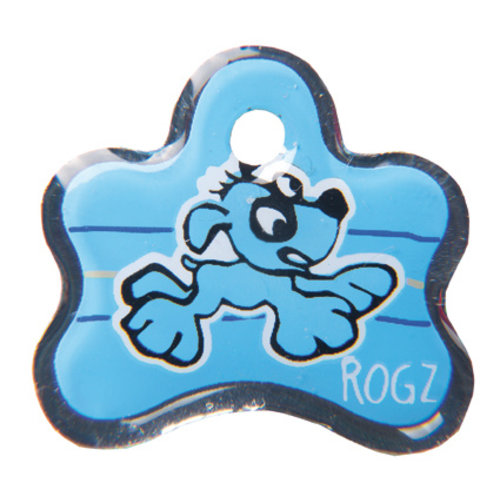 Rogz Passportz RogZ ID Tag Pupz Small Blauw 1 st. Small