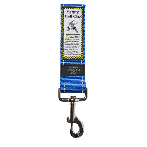 Rogz Beltz Beltz Safety Belt Car Clip Blauw 1 st. One Size