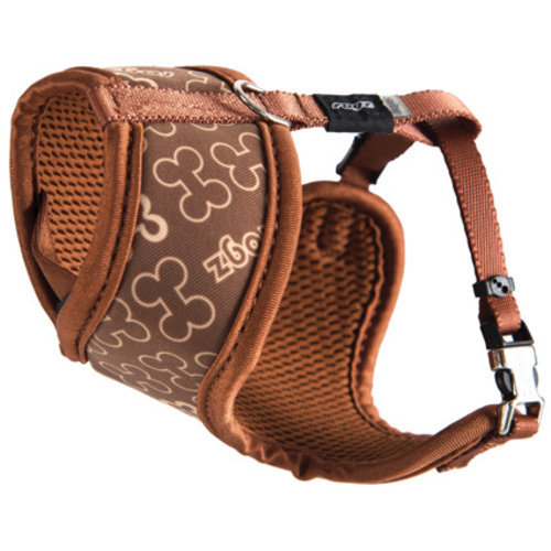 Rogz Beltz Lapz Trendy Wrapz XS Brown Bones  1 st. Extra Small