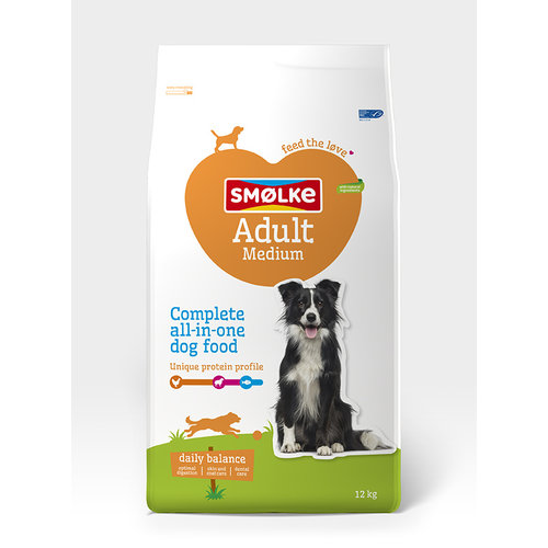 Smolke Smolke Hond Adult Medium 12 kg.