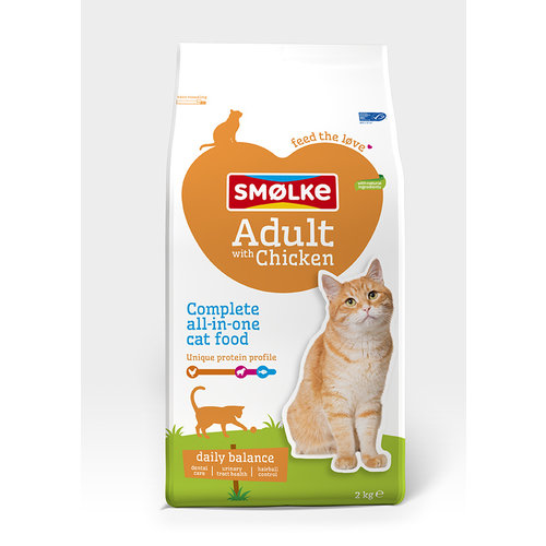 Smolke Smolke Kat Adult Chicken & Rice 2 kg.