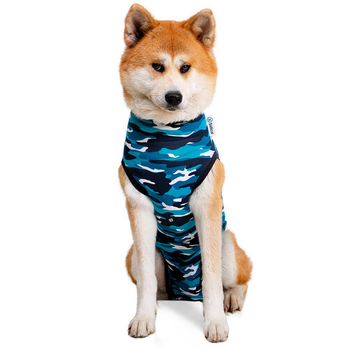 Suitical Happy Recovery Recovery Suit B Camo XXLarge Blue 1 st. Extra Extra Large