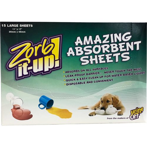 Urine Off Urine Off Zorb it up Sheets 15 st.