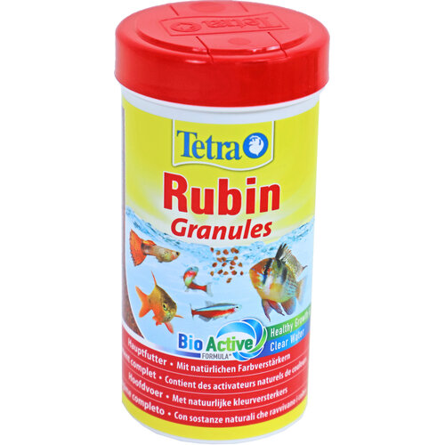 Tetra voeders Tetra Rubin Granulaat, 250 ml.