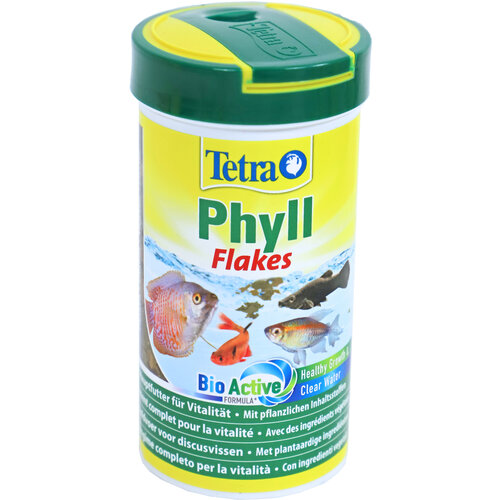 Tetra voeders Tetra Phyll, 250 ml.