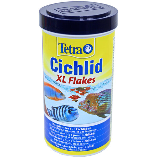 Tetra voeders Tetra Cichlid XL-vlokken, 500 ml.