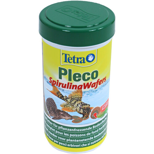 Tetra voeders Tetra Pleco Spirulina Wafers, 250 ml.