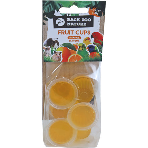 Back Zoo Nature Back Zoo Nature fruitcup orange, zak a 6 stuks.